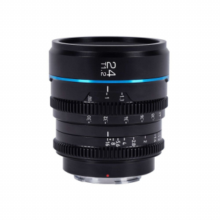 Sirui ob. 24mm T1.2 S35 APS-C Nightwalker Manual Focus Cine Lens (E-Mount Black)