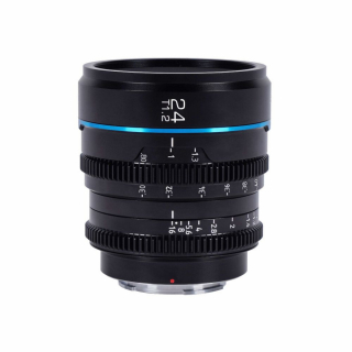 Sirui ob. 24mm T1.2 S35 APS-C Nightwalker Manual Focus Cine Lens (RF-Mount Black)