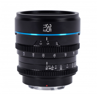 Sirui ob. 35mm T1.2 S35 APS-C Nightwalker Manual Focus Cine Lens (E-Mount Black)