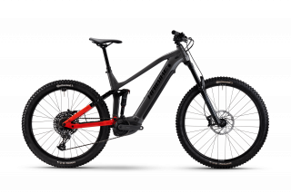 Haibike Allmtn 4 - i800wh 12v nx eagle 25 hb bcxl gl_arg/rosso/nero t. L/47