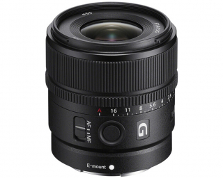 Sony Ob. E 15mm f/1.4 G Lens E-Mount -Noleggio