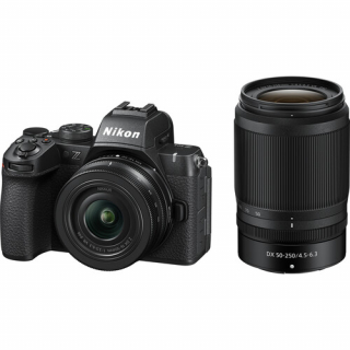 Nikon Z50 II + 16-50 DX + 50-250 DX + SDXC 128GB