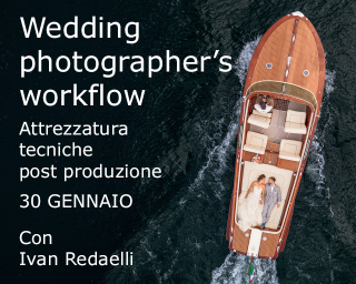 Wedding Photographer's Workflow con Ivan Redaelli - 30 Gennaio 2025