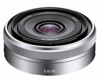 Sony SEL16F28 camera lens