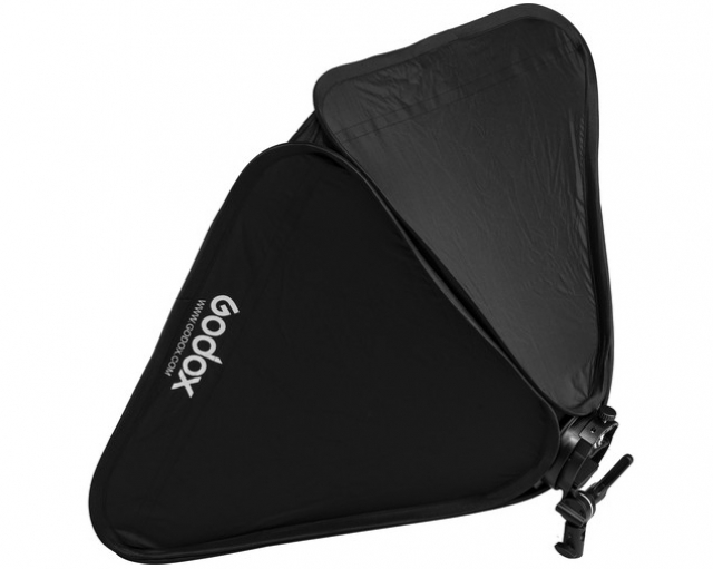 Godox Godox S2 - Staffa Speedlite con Soft Box 60x60