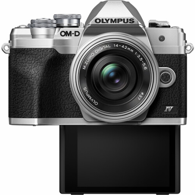 Om system olympus Olympus OM-D E-M10 Mark IV Solo Corpo Silver