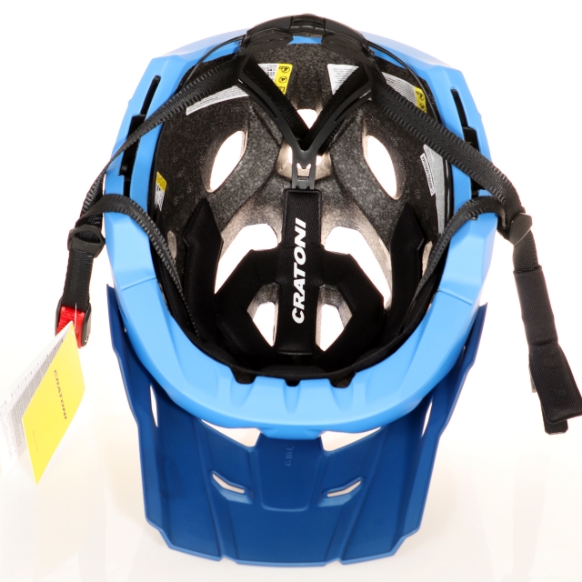 Cratoni Casco Cratoni C-Maniac 2.0MX (MTB) T. L/XL (58-61cm) blu/lime opaco