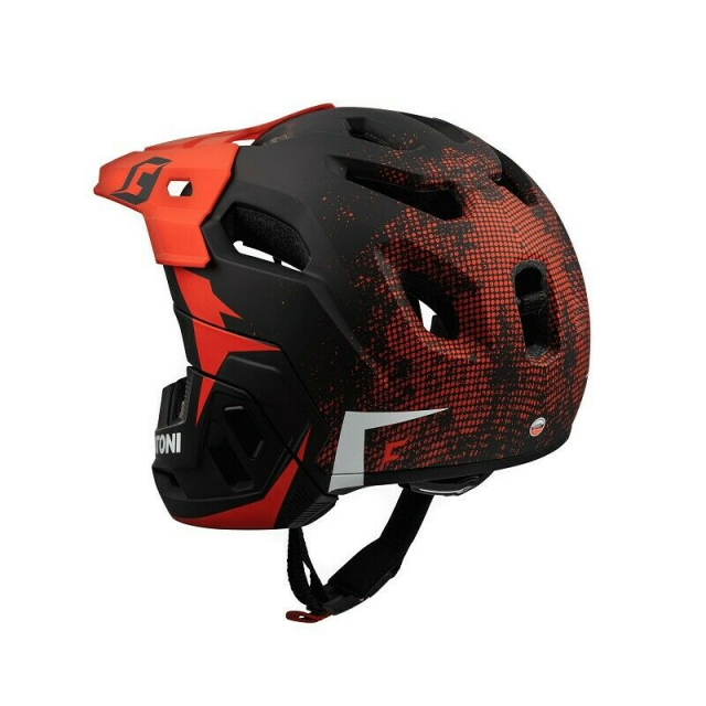 Cratoni Casco Cratoni C-Maniac 2.0MX (MTB) T. L/XL (58-61cm) nero/rosso opaco