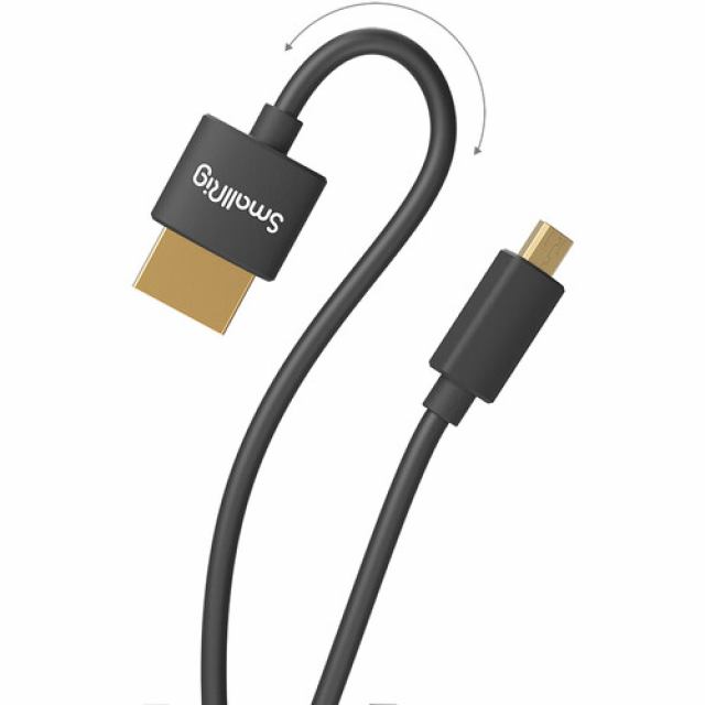 Smallrig SmallRig Ultra slim 4k Hdmi cavo (D to A) 55cm 3043