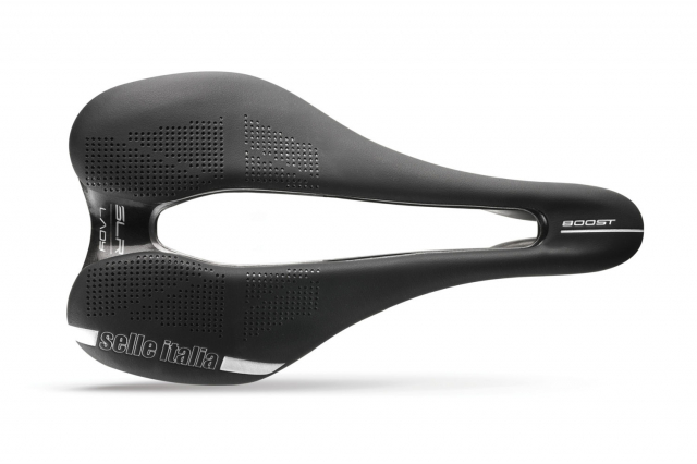 SELLE ITALIA Selle Italia Sella SLR BOOST LADY SUPERFLOW TITANIO S3 206gr Nero