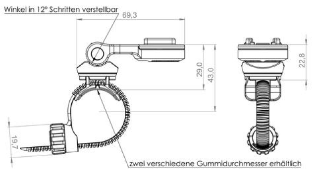 Sp connect SP Universal Phone Clamp