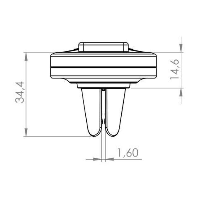 Sp connect SP Vent Mount Snap