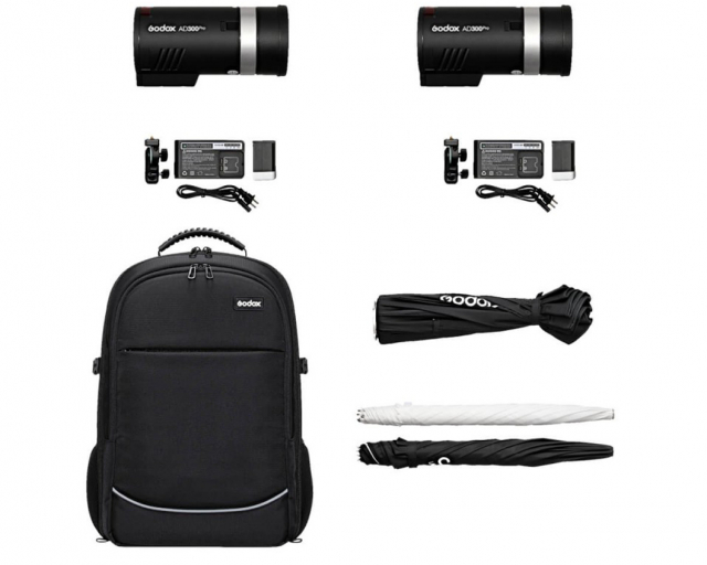 Godox Godox AD300 PRO dual flash backpack kit