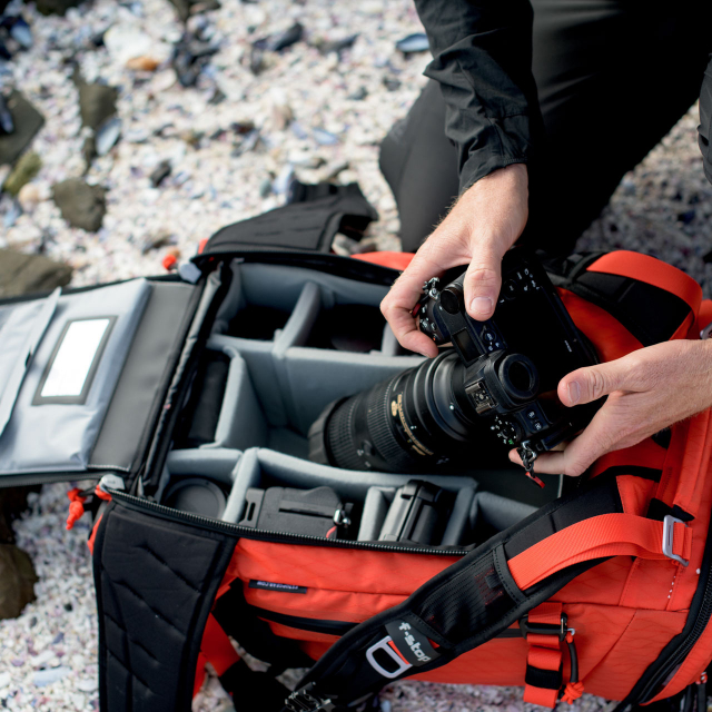 F-stop Sac à dos F-Stop Ajna 37 litres - DuraDiamons Magma (Rouge)