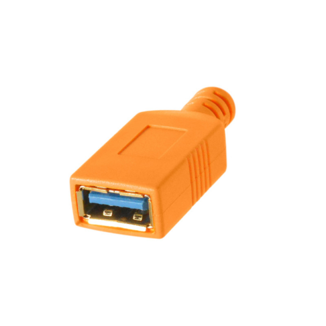 Tether tools Tether Tools TetherPro cavo da USB-C a adattatore USB femmina 4.6m arancio