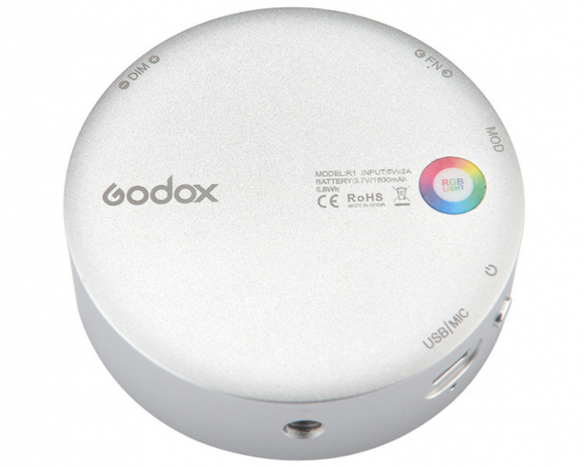 Godox Godox Led R1 - Round RGB Mini Cretive Light