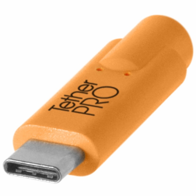 Tether tools Tether Tools Cavo Pro da USB-C a USB-C angolare 4.6m- Arancione