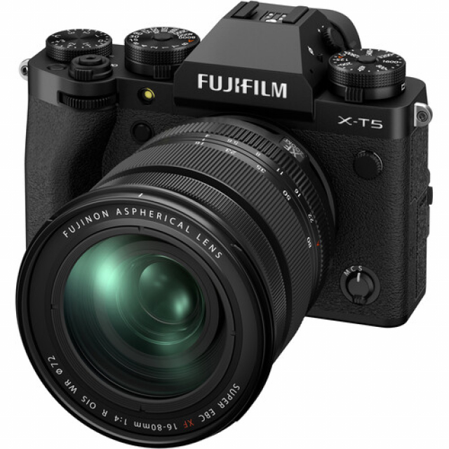 Fuji FujiFilm X-T5 Body + 16-80 F4.0 R OIS WR Black - Garanzia FujiFilm Italia