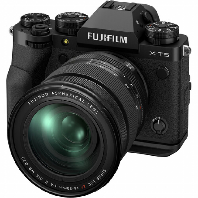 Fuji FujiFilm X-T5 Body + 16-80 F4.0 R OIS WR Black - Garanzia FujiFilm Italia