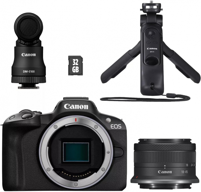 Canon Canon EOS R50 BLK + RF-S 18-45mm IS STM CREATOR KIT + SD 32Gb