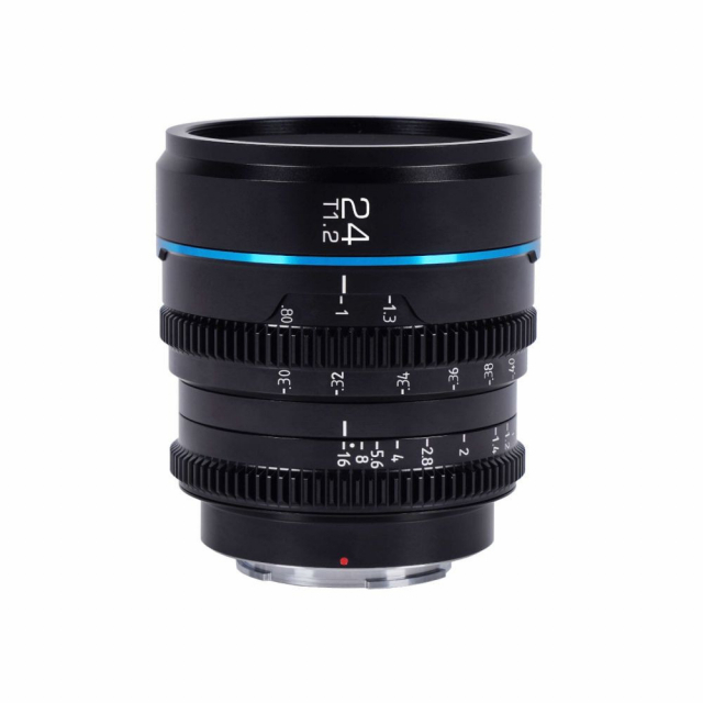 Sirui Sirui ob. 24mm T1.2 S35 APS-C Nightwalker Manual Focus Cine Lens (RF-Mount Black)