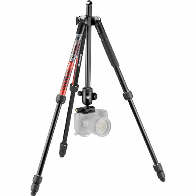 Manfrotto Manfrotto Element MII 4 SEZIONI Rosso IN ALLUMINIO MKELMII4RD-BH