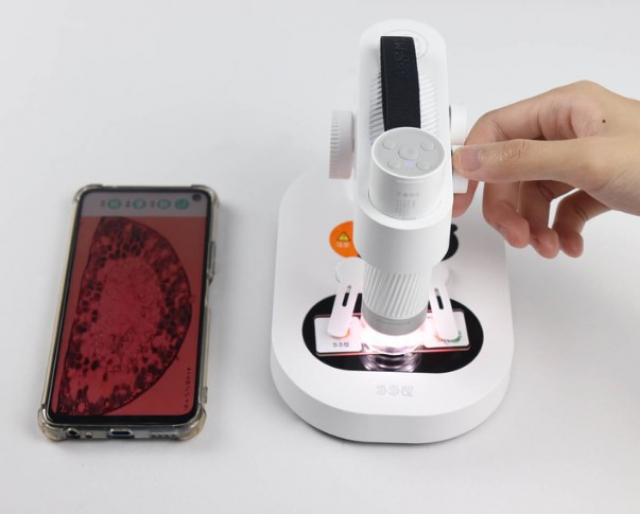 Celestron DiProgress Smart Microscope M1A - WiFi Microscopio digitale