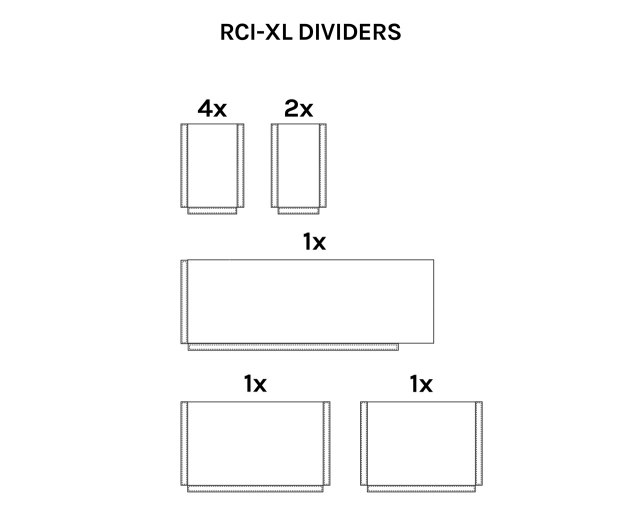 Nya-evo NYA-EVO - Removable Camera Insert Extra Large G3 / RCI-XL G3