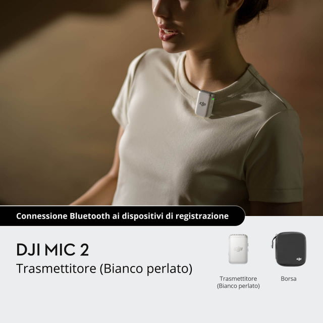 Dji Dji - Mic 2 (1 TX Pearl White)