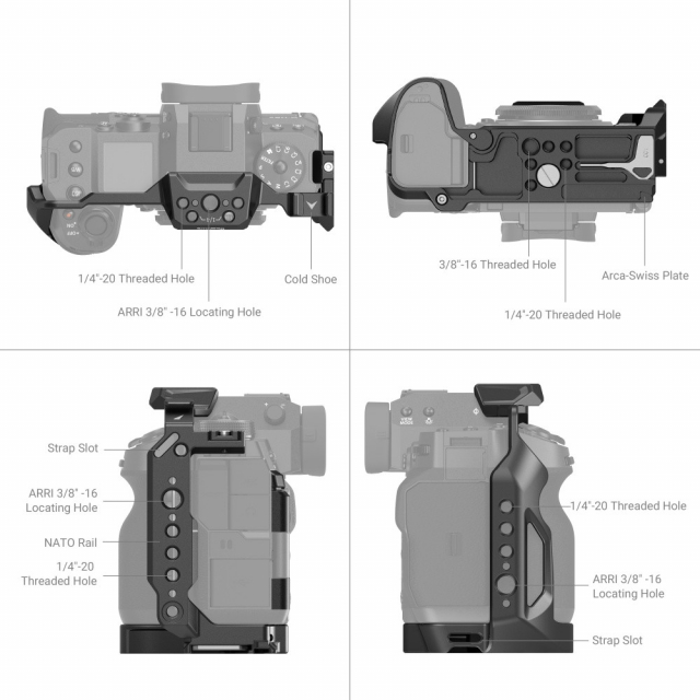 Smallrig SmallRig Cage for FUJIFILM X-H2 /
X-H2S 3934