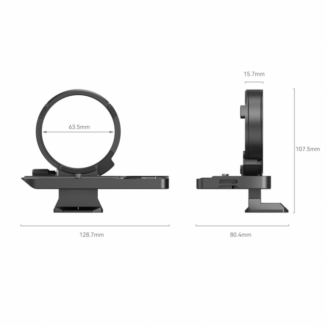 Smallrig SmallRig Rotatable Horizontal-toVertical Mount Plate Kit for Sony
Alpha 7R V / Alpha 7 IV / Alpha 7S III /
Alpha 7R IV 4148