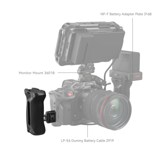 Smallrig SmallRig Side Handle with Two-inOne Locating Screw 4346