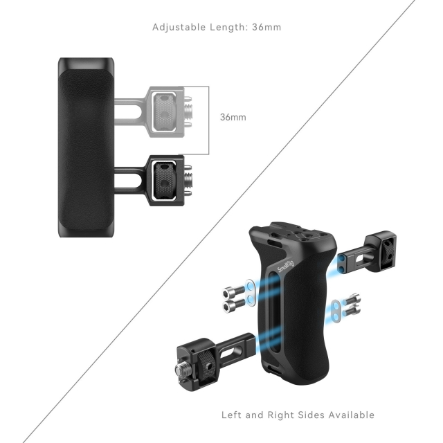 Smallrig SmallRig Side Handle with Two-inOne Locating Screw 4346