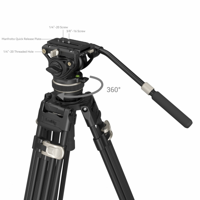 Smallrig SmallRig FreeBlazer Heavy-Duty
Carbon Fiber Tripod Kit AD-100 3989