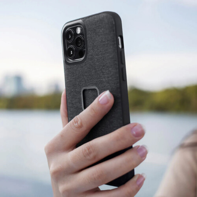 Peak design Peak Design - Mobile Everyday Fabric Case iPhone 14 - Charcoal