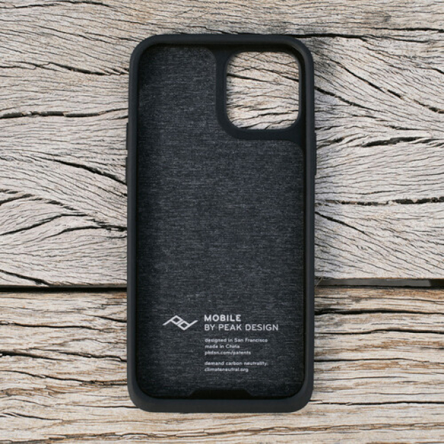 Peak design Peak Design - Mobile Everyday Fabric Case iPhone 14 - Charcoal