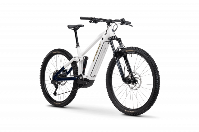 Haibike Haibike Alltrail 8 - 27.5 i600wh 11v cues 25 hb bcxl gl_bianco/blu/oro t. s/41