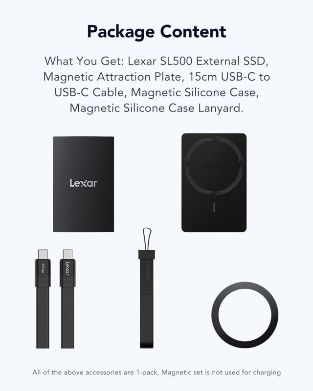 Lexar Lexar SL500 1TB + Set Magnetico