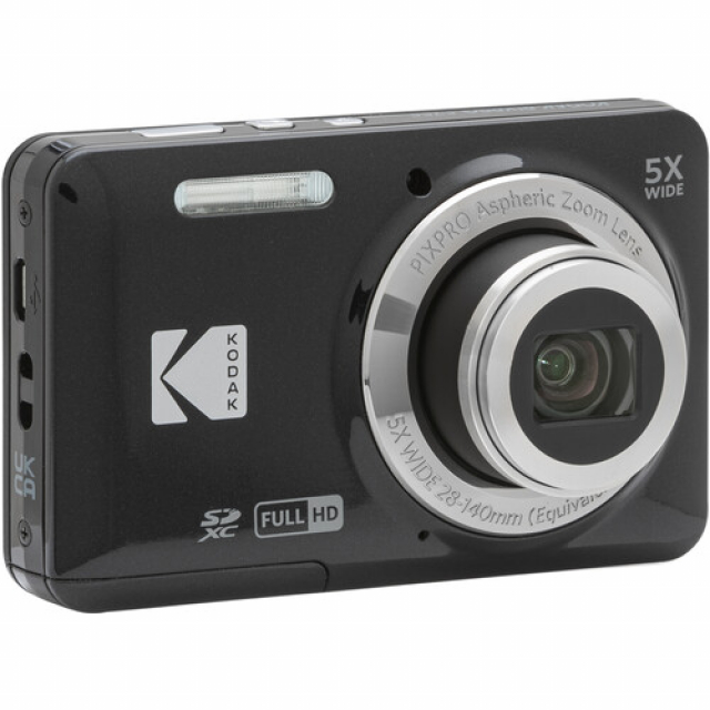 Kodak Kodak FZ55BK Compact - CMOS 16MP - Zoom 5 28mm - LI-ON Battery - Screen 2,7