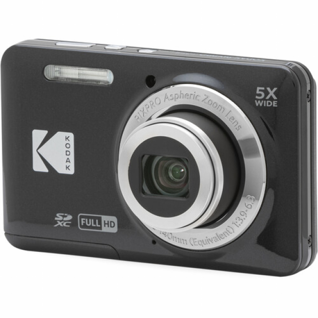 Kodak Kodak FZ55BK Compact - CMOS 16MP - Zoom 5 28mm - LI-ON Battery - Screen 2,7