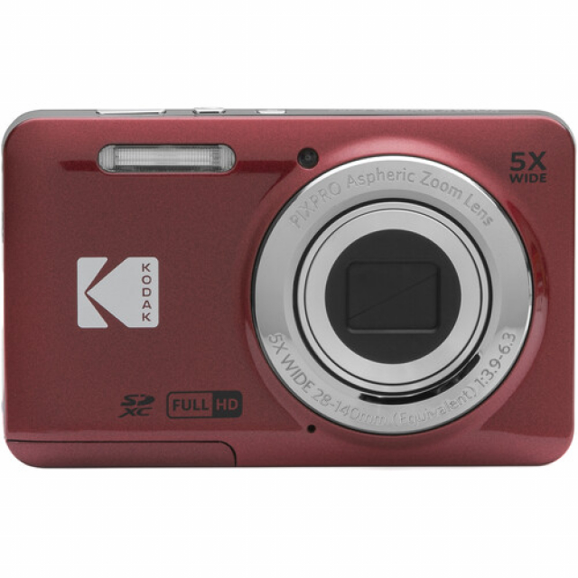 Kodak Kodak FZ55RD Compact - CMOS 16MP - Zoom 5 28mm - LI-ON Battery - Screen 2,7