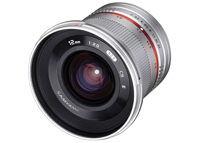 Samyang Samyang Ob. 12MM f/2 NCS CS per Canon M Silver