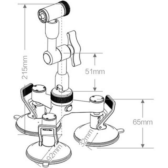 Dji Dji - Car Mount - Osmo