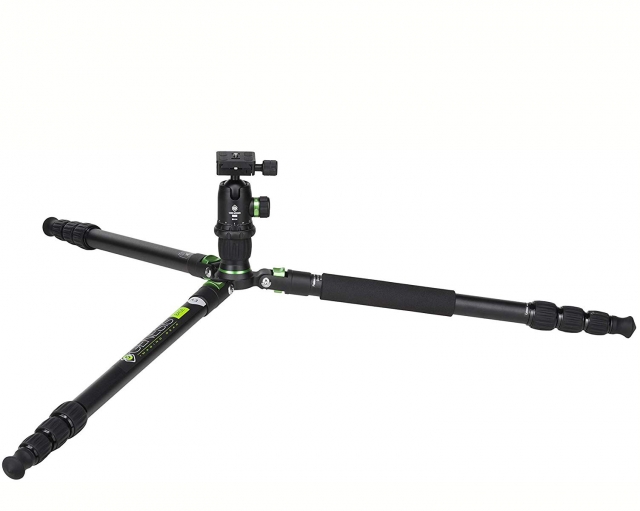 Genesis Genesis - Tripod A3 + BH-34 Kit Green- Alluminio