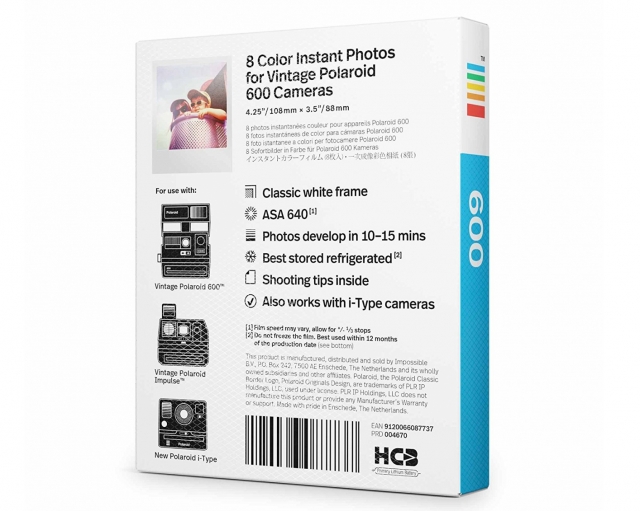 Polaroid Polaroid Color Film for 600