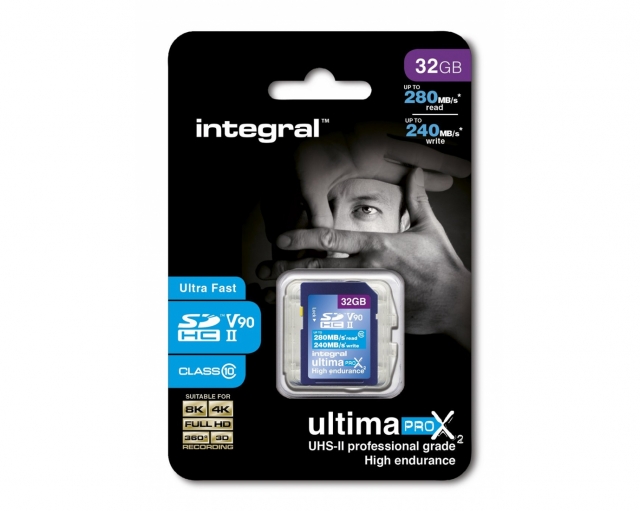 Integral Integral 32GB SDHC/XC 280-240MB/s UHS-II V90