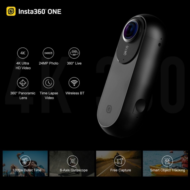 Insta Insta360 One ( versione IoS x Iphone)