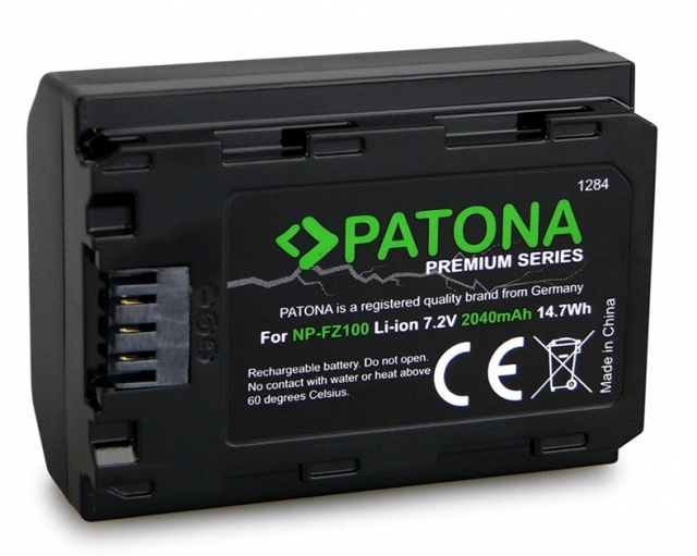 Patona BATTERIA SONY NP-FZ100 DI PATONA Premium 2040mAh