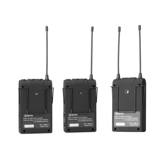 Boya Boya BY-WM8 Pro-K2 UHF Set microfono wireless