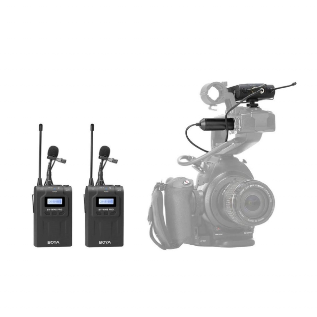 Boya Boya BY-WM8 Pro-K2 UHF Set microfono wireless